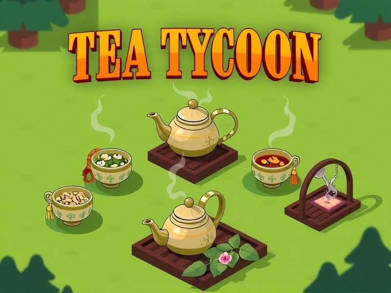 Tea Tycoon Indian Business Simulation Game Tea Tycoon Game Cover