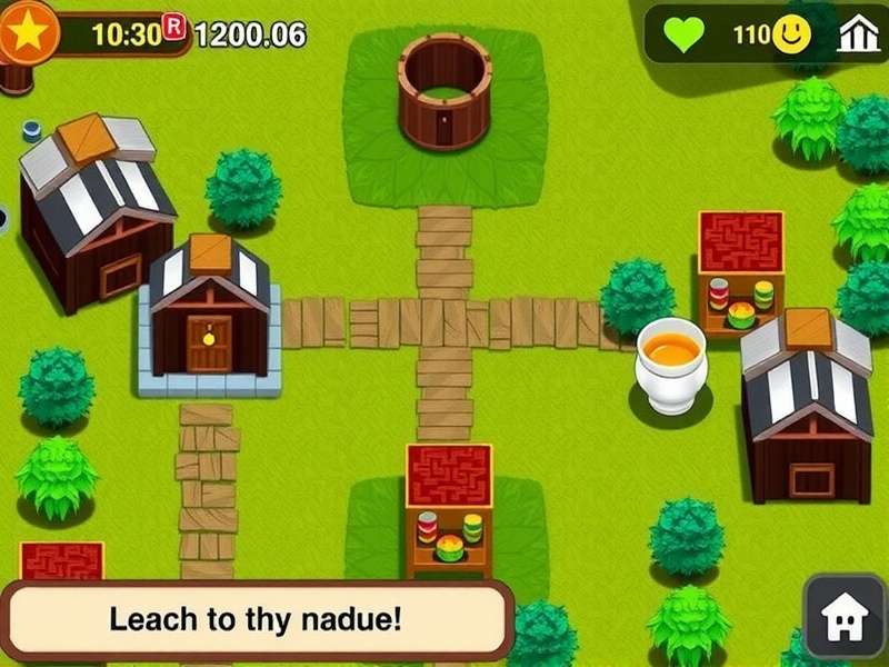 Tea Tycoon Business Management Interface Tea Tycoon Gameplay Screenshot